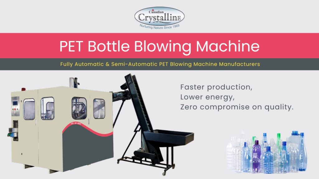 How to select the best PET bottle blowing machine for high-quality production